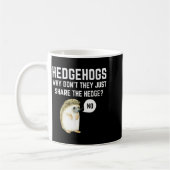 Mug Hedgehogs Why Don't They Just Share The Hedge Funn (Gauche)