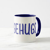 Mug Hedgehugs ! Cute Hérisson Café Mug, Thé (Devant droit)