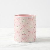 Mug Hedwig Pink Ribbon Pattern (Centre)