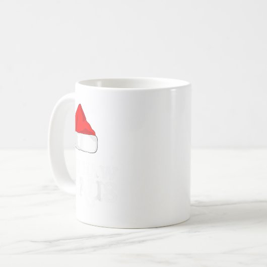 Mug Hee-haw Claus Noël Santas Casquette Pajama Famille (Devant gauche)