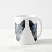 Mug Heeler bleu/chien australien de bétail (Devant droit)