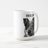 Mug Heeler Blue Heeler Chien (Devant droit)