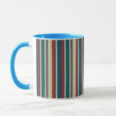 Mug Heffalump Rouge Bleu Bleu Bleu Grandes Taches Ring (Gauche)