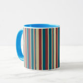 Mug Heffalump Rouge Bleu Bleu Bleu Grandes Taches Ring (Devant gauche)