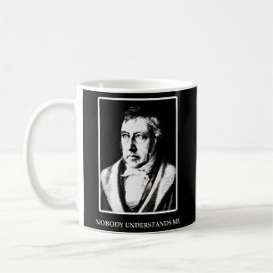 Mug Hegel Personne Ne Me Comprend Fun Philosophe
