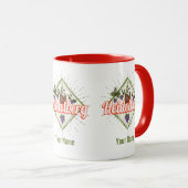 Mug Heidelberg am Neckar Allemagne Vin rétro Vintage (Devant droit)