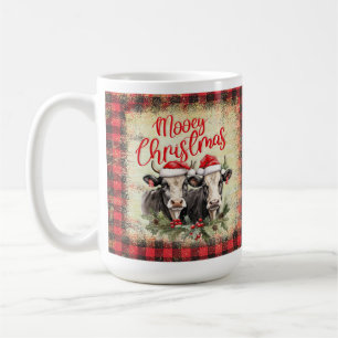 Mug Heifer Cow Christmas Mug, Mooey Christmas Cup