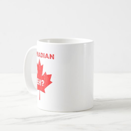 Mug Hein canadien ? Feuille d'érable (Devant gauche)