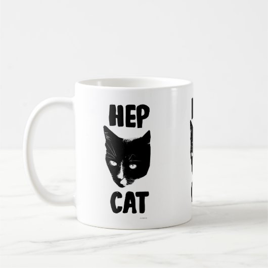Mug Hein Chat Fun Tuxedo Chat Photo Slogan Fun (Gauche)