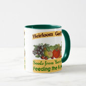 Mug Heirloom Gardens Green Dire (Devant droit)