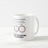 Mug Heisenberg, l'incertitude Humour de physique du pr (Devant droit)