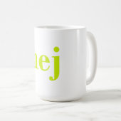 Mug Hej - Bonjour suédois (Devant droit)