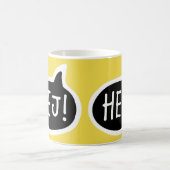 Mug HEJ ! Danois Suédois Salutation, Salut, Discours B (Centre)