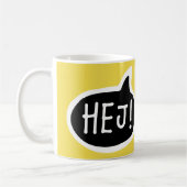 Mug HEJ ! Danois Suédois Salutation, Salut, Discours B (Gauche)