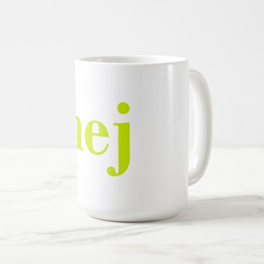 Mug Hej - Swedish Hello (Devant droit)