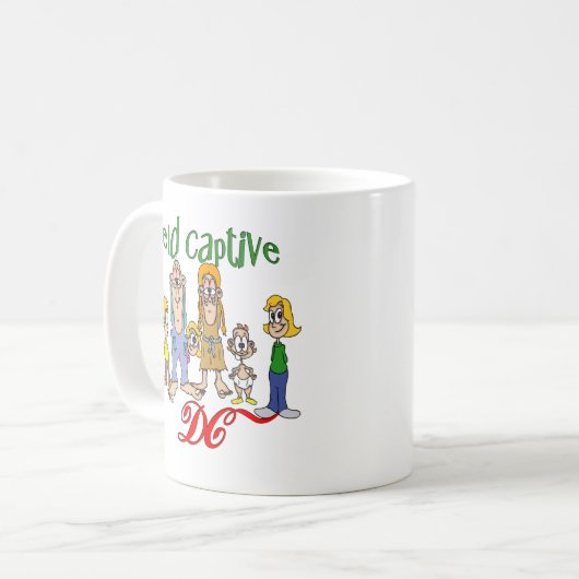 Mug Held Captive dans DC (Devant gauche)