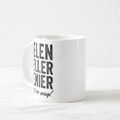 Mug Helen Keller Denier Ain't No Way Funny Retro Meme  (Devant gauche)