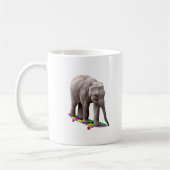 Mug Héléphants de skateboard (Gauche)