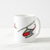 Mug Hélicoptère (Devant droit)