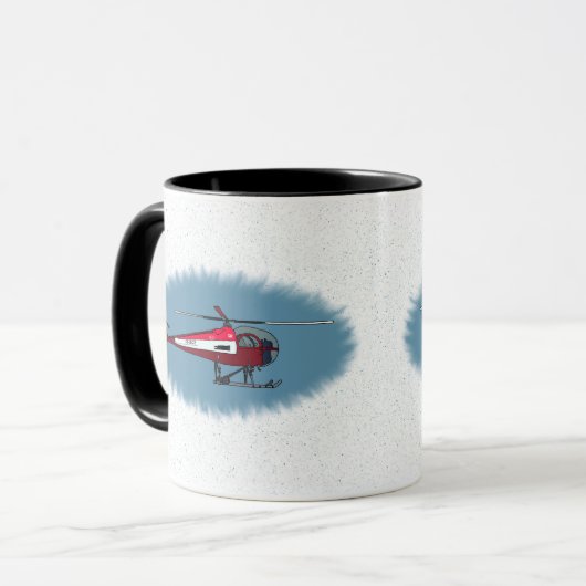 Mug Hélicoptère (Devant gauche)