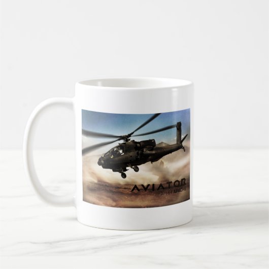 Mug Hélicoptère AH-64 Apache (Gauche)