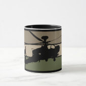 Mug Hélicoptère d'Apache (Centre)