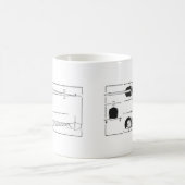 Mug Hélicoptère de Bell 47 (Centre)