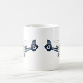 Mug Hélicoptère de dessin (Centre)