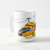 Mug Hélicoptère de dessin (Devant gauche)