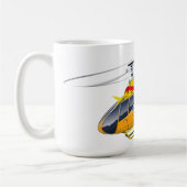 Mug Hélicoptère de dessin (Gauche)