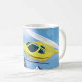 Mug Hélicoptère de secours (Devant droit)