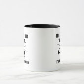 Mug Hélicoptère de terrain de jeu de ciel (Centre)