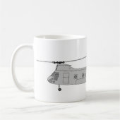 Mug Hélicoptère de transport de fret de CH-46E (Gauche)