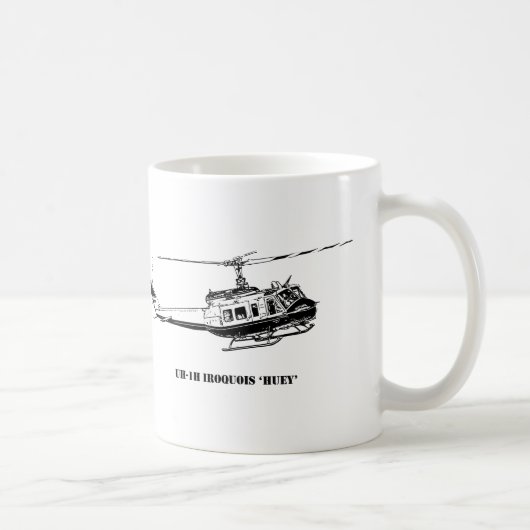 Mug Hélicoptère d'Iroquois d'UH-1H (Droite)