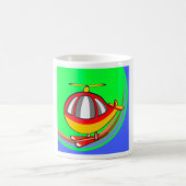 Mug Hélicoptère Jaune Et Rouge