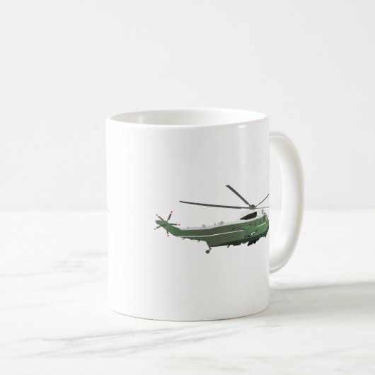 Mug Hélicoptère Marine One (Devant droit)
