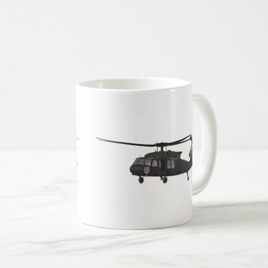 Mug Hélicoptère militaire (Devant droit)