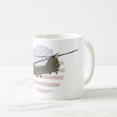 Mug Hélicoptère militaire CH-47 Chinook (Devant droit)