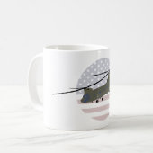 Mug Hélicoptère militaire CH-47 Chinook (Devant gauche)