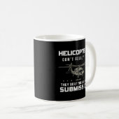 Mug Hélicoptère Militaire Euh-60 Pilote Aviation (Devant droit)