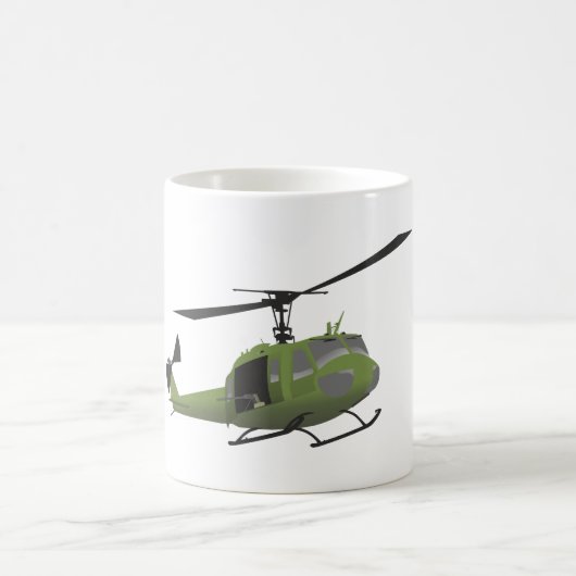Mug Hélicoptère militaire Huey (Centre)