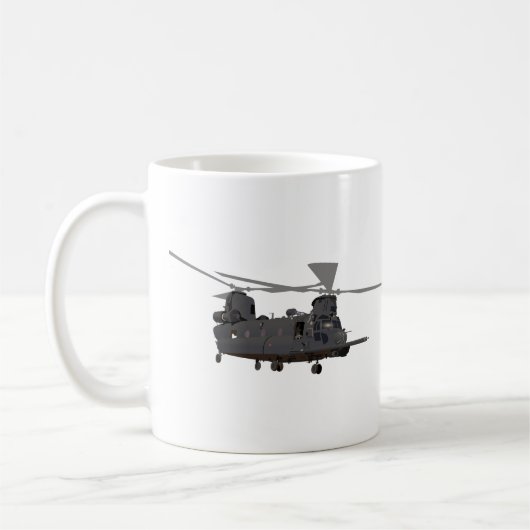 Mug Hélicoptère militaire MH-47 Chinook  (Gauche)