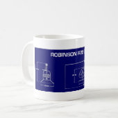 Mug Hélicoptère R22 (Devant gauche)