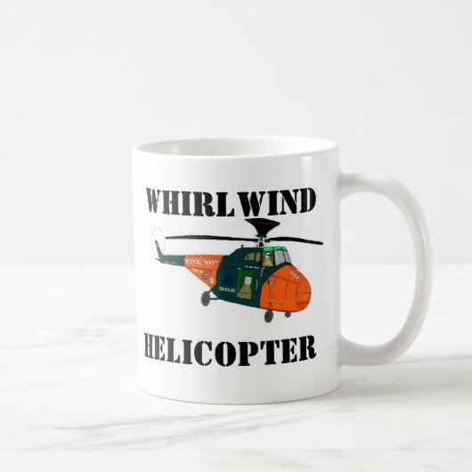 Mug Hélicoptère Whirlwind. (Droite)
