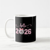Mug Hello 2026 Cute Nk Bow 2026 New Year's Eve Party  (Gauche)
