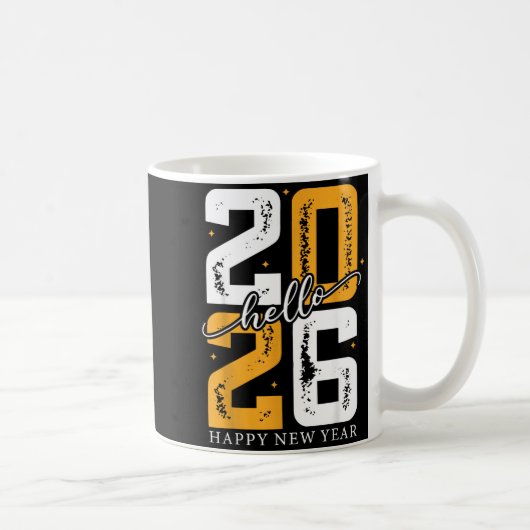 Mug Hello 2026 Happy New Year 2026 New Year's Eve Part (Droite)