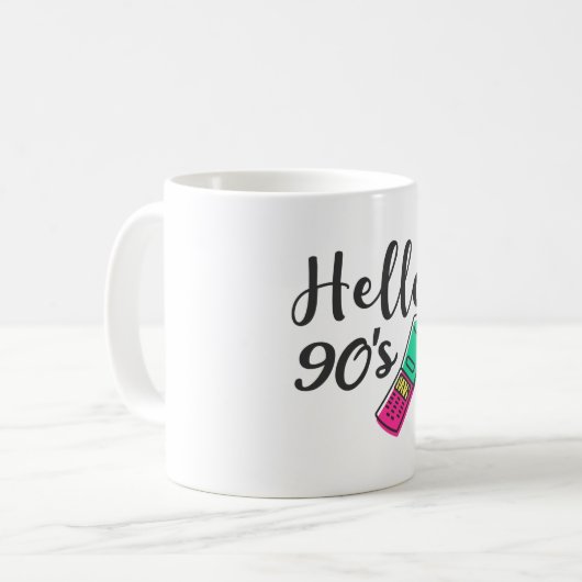 Mug Hello 90s Cellphone (Devant gauche)