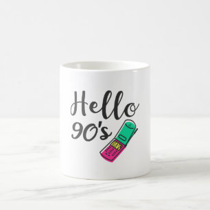 Mug Hello 90s Cellphone
