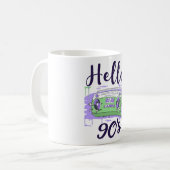 Mug Hello 90s radio cassette recorder (Devant gauche)
