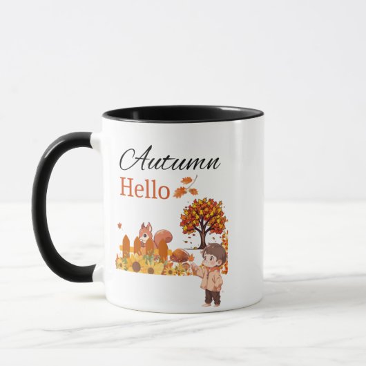 Mug Hello Automne (Gauche)